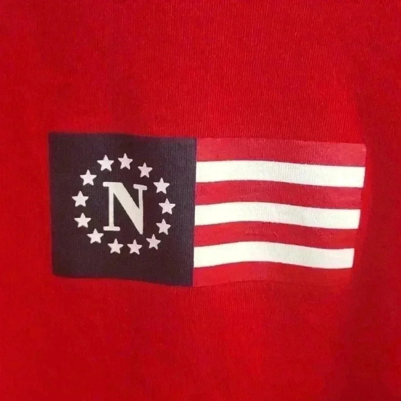 Women's Nautica long sleeve red t shirt size large‎ - Picture 2 of 4